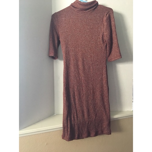 topshop turtleneck sweater dress